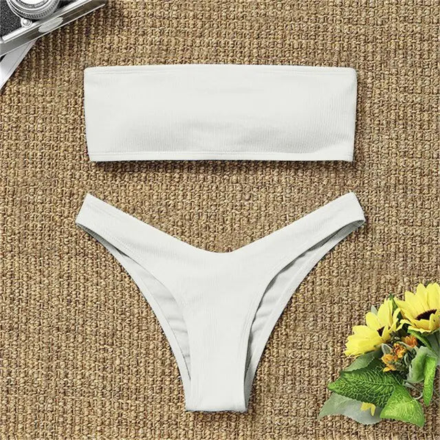 "Sorell" Bandeau Bikini Swimsuit