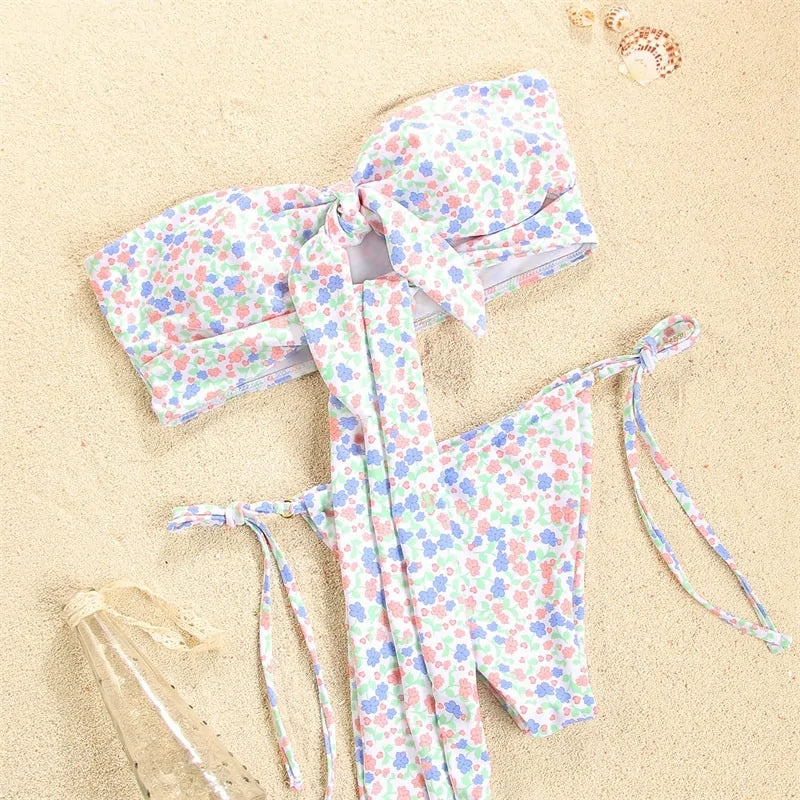 "Hope" Hollow Out Bikini Set