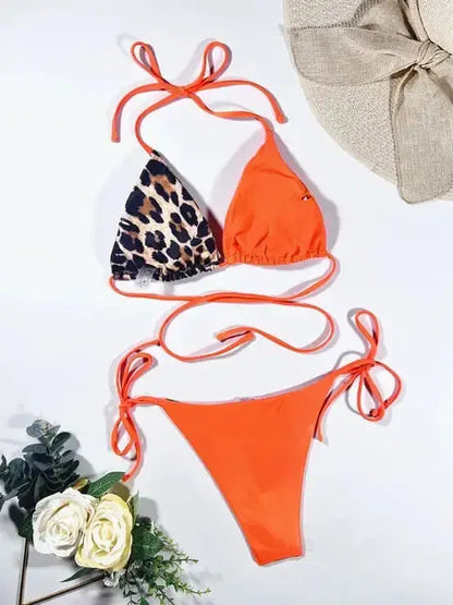 "Mylor" Leopard Bikini Soltans of Swim