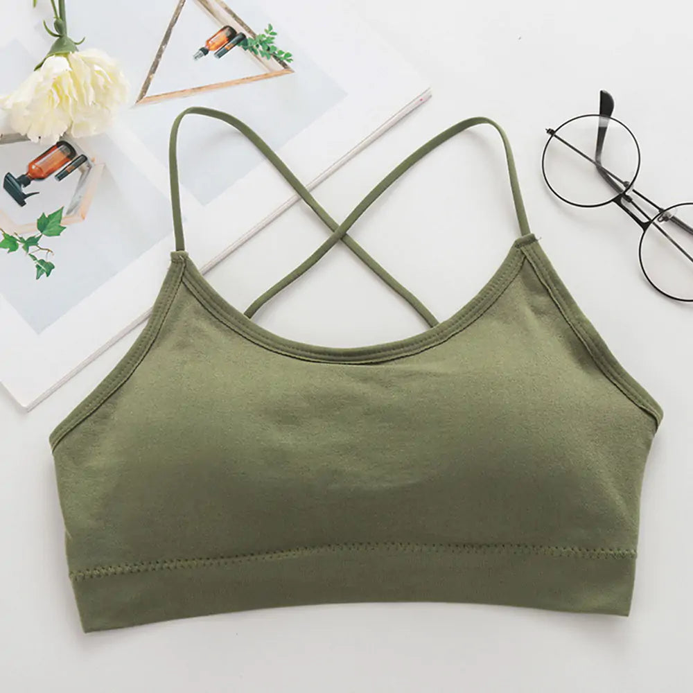 Simple  Fitness Sports Bra