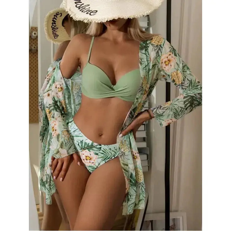 "Aloha" Bikinis & Cover Set Soltans of Swim