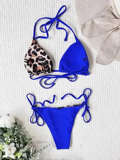 "Mylor" Leopard Bikini Soltans of Swim