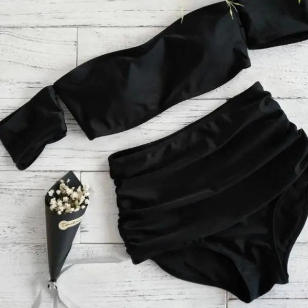 "Oakley" Off Shoulder Swimsuit